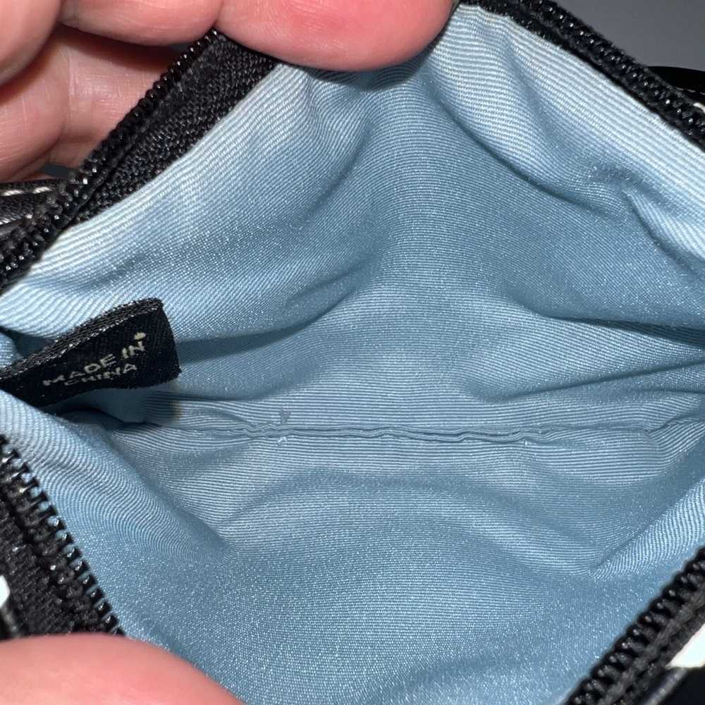 NWOT Coach Black & White Monogram Wristlet - Picture 4 of 7